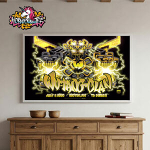 Wu Tang Clan Boston Massachusetts 2025 Event Poster At TD Garden On July 11 2025 The Final Chamber Poster Home Decor Canvas Horizontal