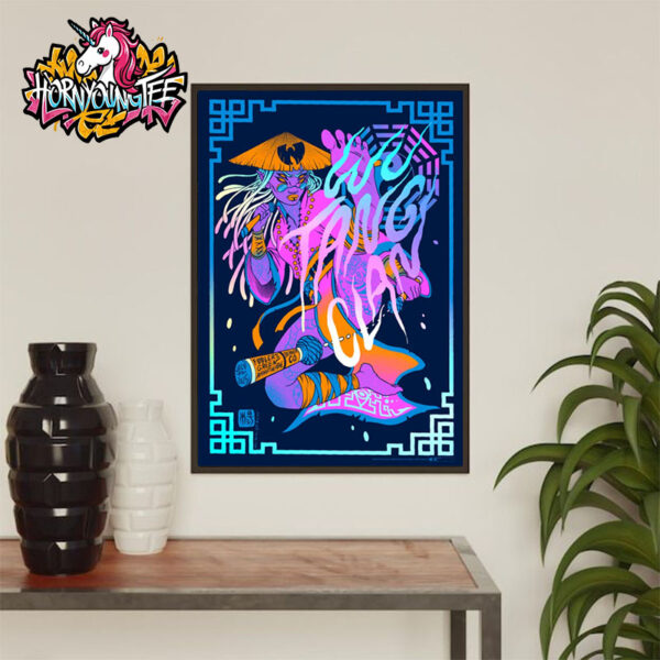 Wu Tang Clan Event Poster At Fiddler’s Green Amphitheatre On July 4 2025 In Denver CO The Final Chamber Poster Home Decor Canvas