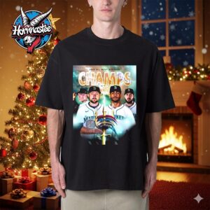 Seattle Mariners MLB Champions 2025 AL West Division Championship Unisex T Shirt